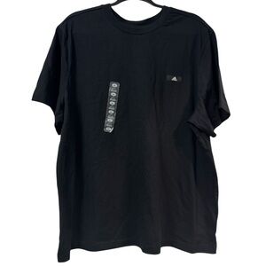 Adidas women’s W label tee multi-sport black sz XL